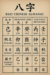BaZi FengShui Chinese Almanac TongShu